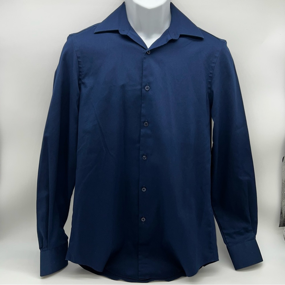 Van Heusen Deep Blue Dress Shirt